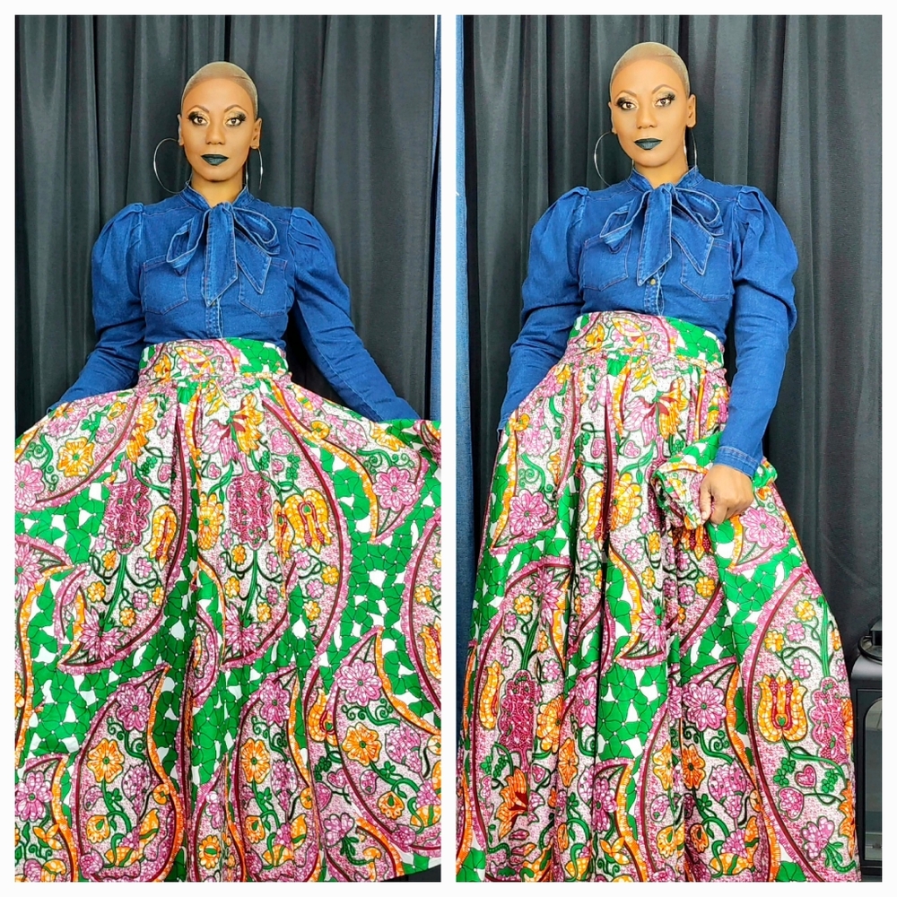 Maxi skirt (New Arrival)